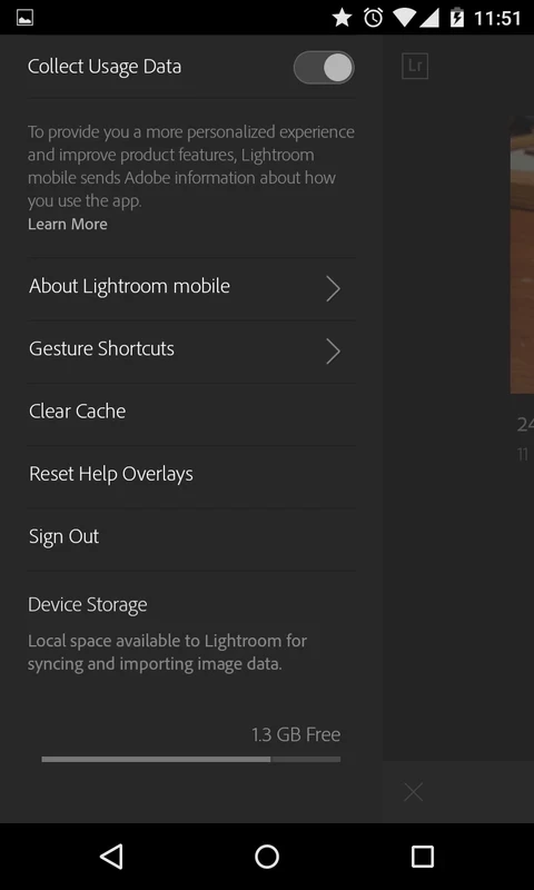 Adobe Photo Lightroom — captura de tela 2